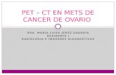Pet – ct en cancer de ovario