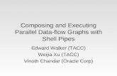 Composing and Executing Parallel Data Flow Graphs wth Shell Pipes