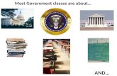 Four Slide Contest - Your Government Class