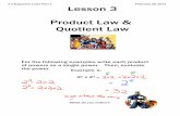 3.3 Exponent Laws Part 1
