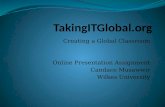 TakingITGlobal--Creating a Global Classroom