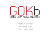 GOKb - Global Open Knowledge Base