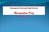 Talumpok national high school recog