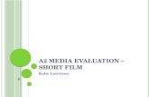 A2 Media Evaluation – Short Film - Unfinished