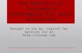 The Benefits of Sacramento Bookkeeping for Small Businesses