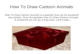 How To Draw Cartoon Animals