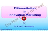 different in innovation marketing demo