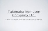 Takenaka Komuten Company Ltd presentation