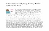 Flutterbye Flying Fairy Doll-Magical Toy