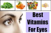 Best Vitamins For Eyes