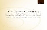 JE Brown Consulting Brochure