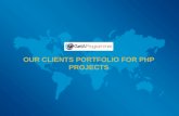 Our clients portfolio