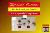Spanish Rings - Spanish Style Pot Holders