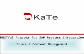 Integrating html forms, multipart & web enabled content management with SAP Process Integration
