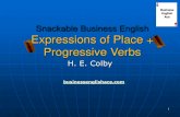 Snackable Business English - Place_Progressive