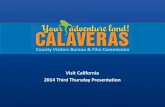 Visit California Third Thursday presentation