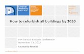 How to refurbish all buildings by 2050
