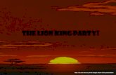 The Lion King party! ICT in English - Laura Núñez