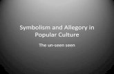Symbolism and allegory in popular culture