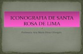 Iconografia santa rosa de lima