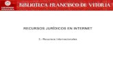 Recursos jurídicos en internet (Internacionales)