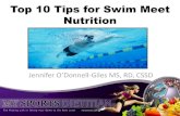 Top 10 Tips for Swim Meet Nutrition