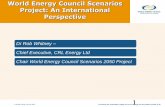 World Energy Council Scenarios Project: An International Perspective