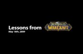 Lessons From WoW