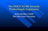 The EDUCAUSE Security Professionals Experience [ppt]