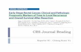 Crs journal reading Early stage Rectal cancer