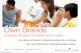 Own Brands: Driving Empathy and Loyalty