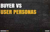 Buyer vs User Personas @ Better Software 2014