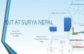 An OJT Report On 3 Month Internship at Surya Nepal
