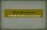 Mark berookim - Maths Teacher