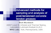 Concrete Containment Tendon Grease Sampling and Analysis