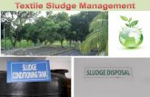 Textile sludge management