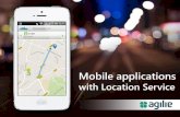 Geo location services for development mobile applications iOS and Android