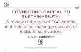 Connecting Capital to Sustainability: SSD Conference 2013 (US)