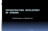 Infrastructure development on windows   ldn cd meetup