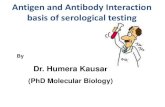 Antigen Antibody techniques 6 lecture