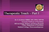 Dr. Krishnan's Therapeutic Touch