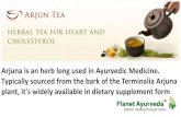 Arjuna tea for heart health benefits