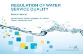 Quality of water service regulation