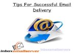 Tips for successful email delivery