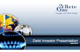 2i Rete Gas - Debt Investor Presentation