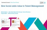 How Social Adds Value to Talent Management- Q4 CIPD