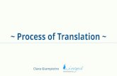 Process of translation
