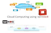 Cloud Computing using OpenStack