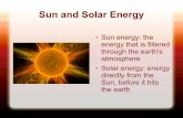 Sun solar energy presentation
