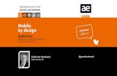 AE foyer on Mobile by Design 19/02/2014